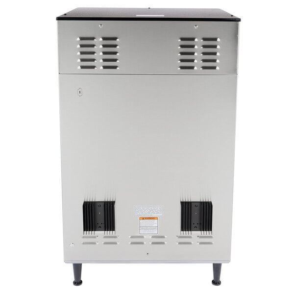 The back of a Bunn BrewWISE Dual ThermoFresh DBC Brewer with Funnel Lock.