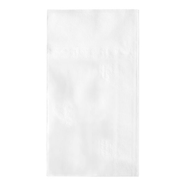 Simulinen 17 inchx17 inch Dinner Napkins White with Pocket - White - 75 Count