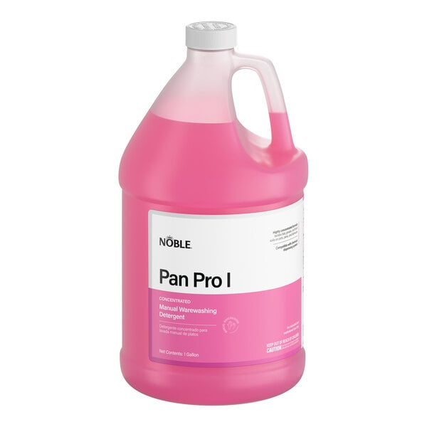Noble Pan Pro I 1 gallon / 128 oz. Concentrated Pot & Pan Soap - 4/Case