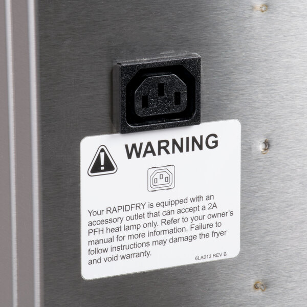 Perfect Fry PFA720 Fully Automatic Ventless Countertop Deep Fryer 7.6 kW