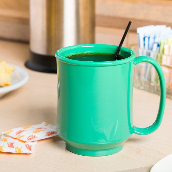 Get Sn 104 Fg Healthcare 8 Oz Rainforest Green Tritan Mug 24 Case