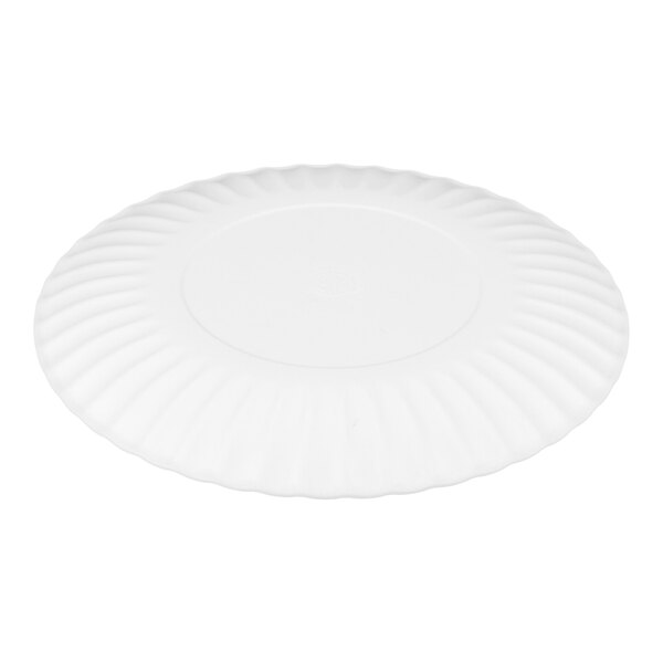 American Metalcraft Endurance 10 7/8" White Round Melamine Plate
