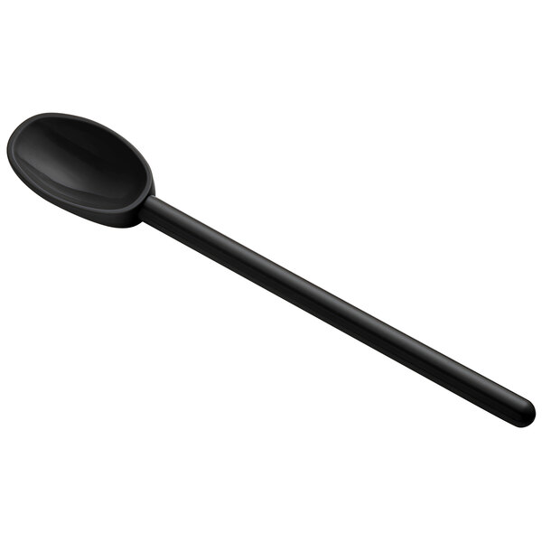 Black Mercer Culinary Hells Tools Hi-Heat Mixing Spoon 12 Inch 