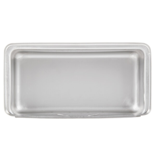 A silver rectangular tray with a Grindmaster Cecilware logo.