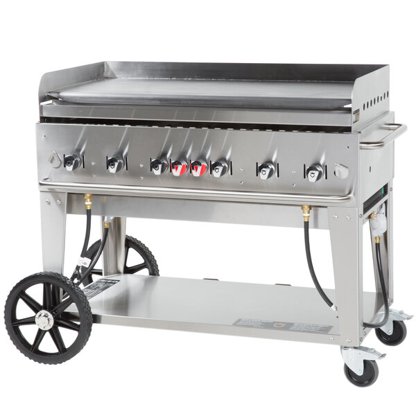 Crown Verity Mg 48 Natural Gas 48 Portable Outdoor Griddle