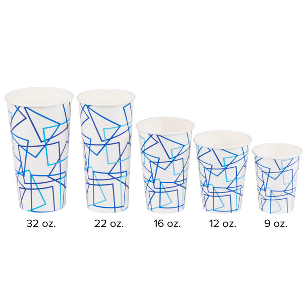 Choice 22 Oz Poly Paper Cold Cup 1000 Case