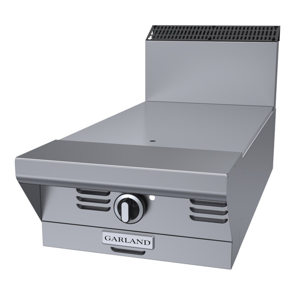 Garland M7T Master Series Natural Gas Modular Top 17" Griddle Attachment with Manual Controls - 33,000 BTU
