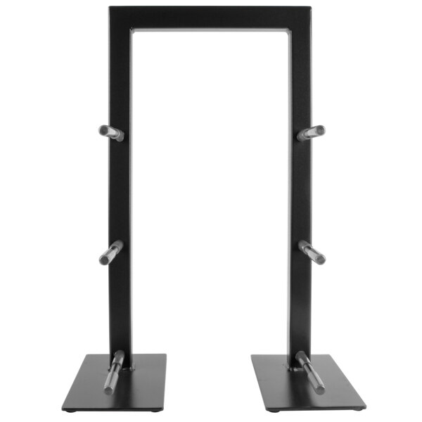 Cal Mil 1464 13 Black Three Tier Frame Stand 18 1 4 X 11 25 Cal Mil 1464 13 Black Three Tier Frame