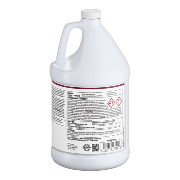 Noble 1 Gallon / 128 oz. Blast Ready-to-Use Liquid Oven & Grill Cleaner - 4/Case