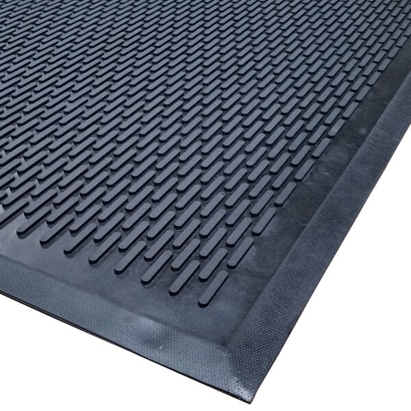 Cactus Mat 1625C46 RidgeScraper 4' x 6' HeavyDuty Rubber Safety Mat