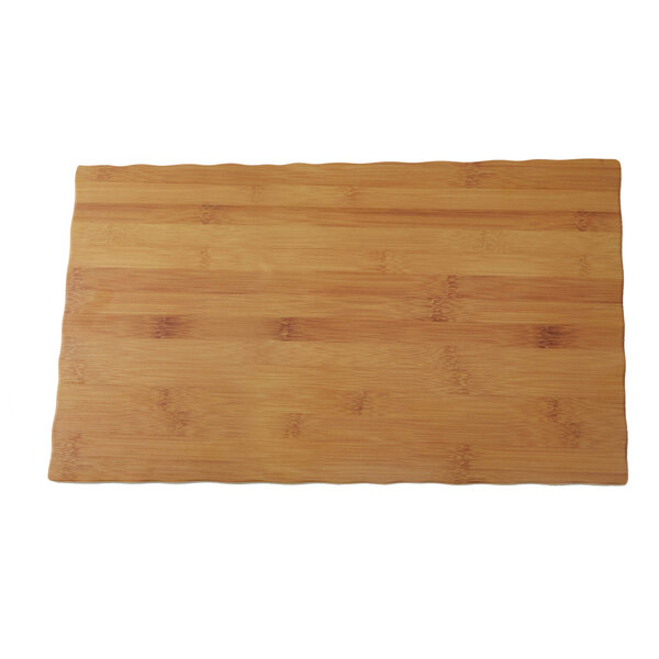 An American Metalcraft bamboo melamine serving board.