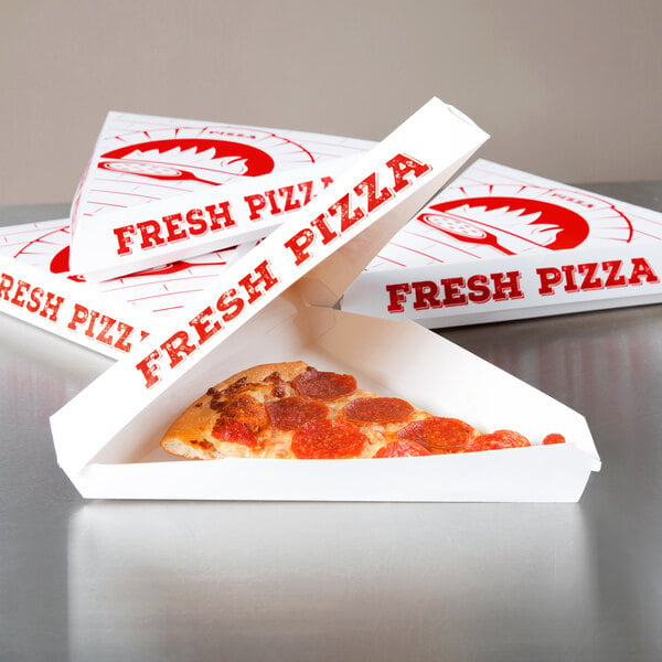 Reusable Pizza Box Pack Container Foldable Triangular Pizza