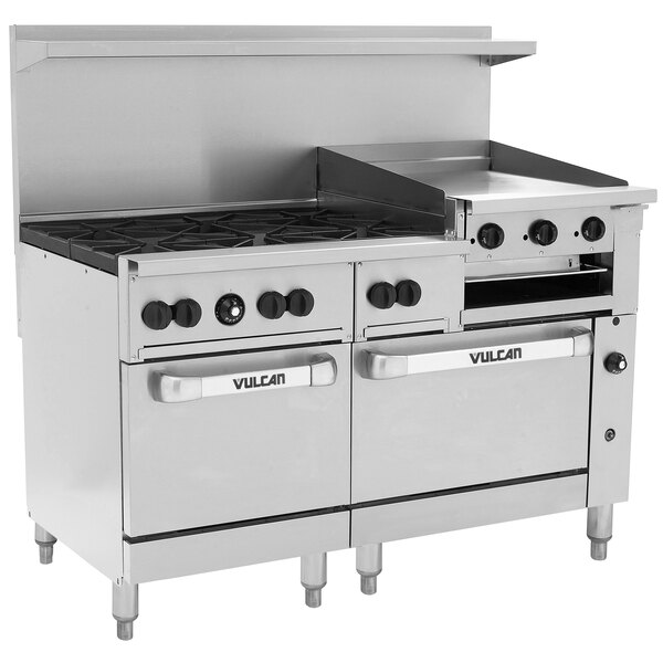Vulcan 60SS6B24GBP Endurance 6 Burner 60" Liquid Propane Range with