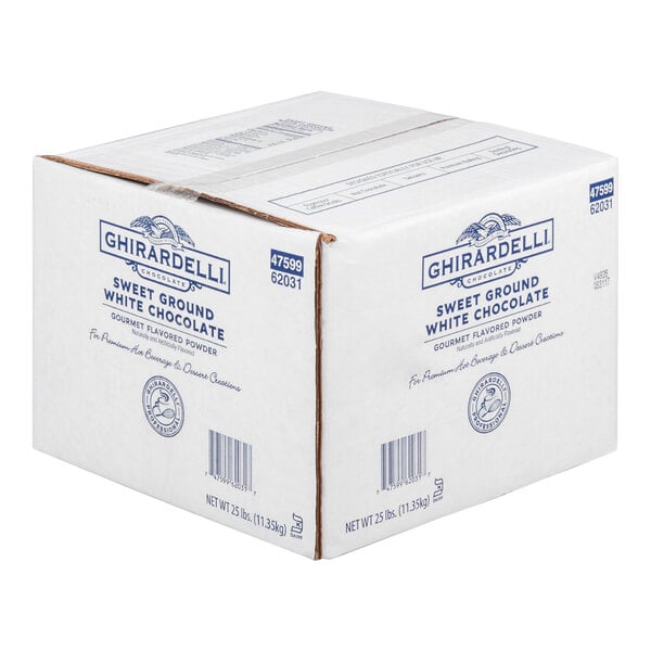 Ghirardelli Sweet Ground White Chocolate Powder, 50 Oz Milk