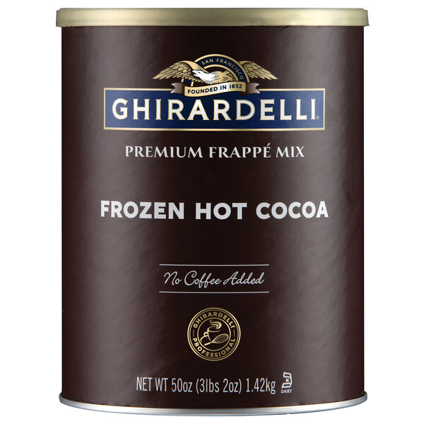 Ghirardelli 3 12 Lb Frozen Hot Chocolate Frappe Mix