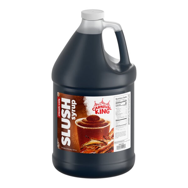 Carnival King 1 Gallon Cola Slushy 5:1 Concentrate
