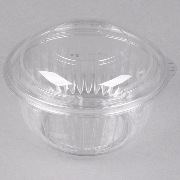 Dart PET16BCD PresentaBowls 16 oz. Clear Plastic Bowl with