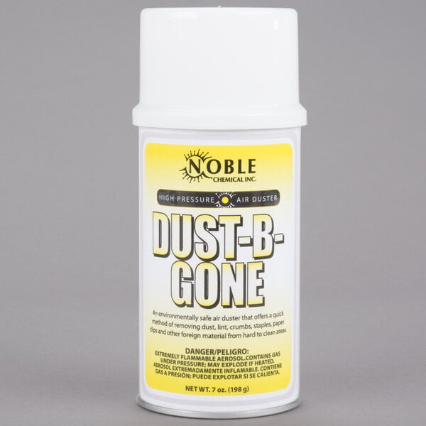 Compressed Air Duster  Noble Chemical Dust-B-Gone 7 oz. Compressed Air  Duster