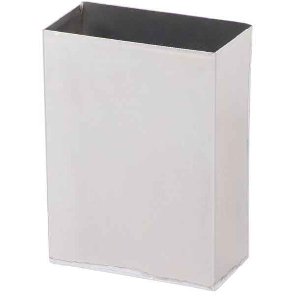 A white box with a black top containing Polar Temp aluminum freeze cans.