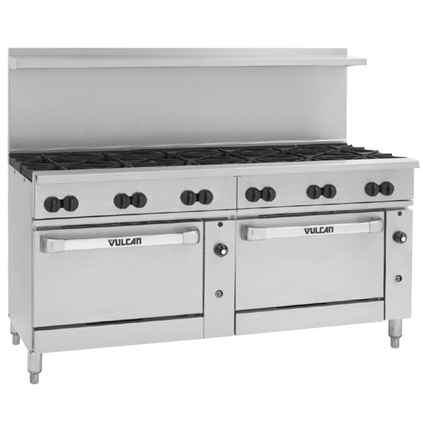 Vulcan 72SS12BP Endurance 12 Burner Liquid Propane Range with 2
