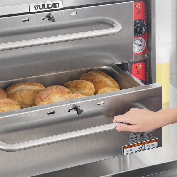 Vulcan VW2S Freestanding Two Drawer Warmer - 120V, 950W