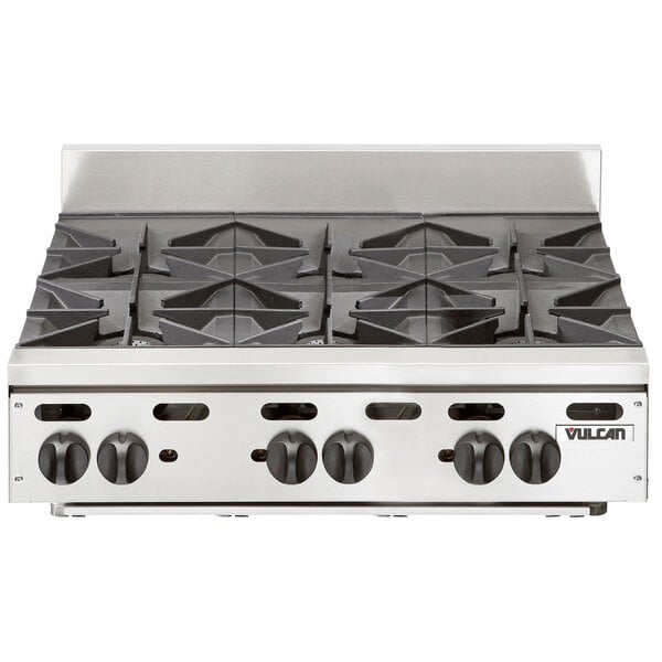 Vulcan Vhp636 Liquid Propane 36 6 Burner Countertop Range