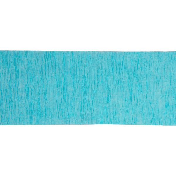 Bermuda blue streamer paper on a white background.