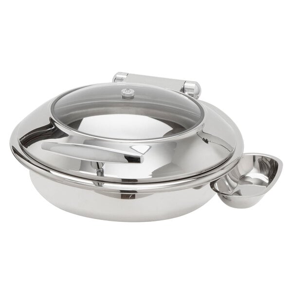 American Metalcraft Revlrd Evolution 7 Qt Round Stainless Steel Induction Chafer 1 2 X X 12