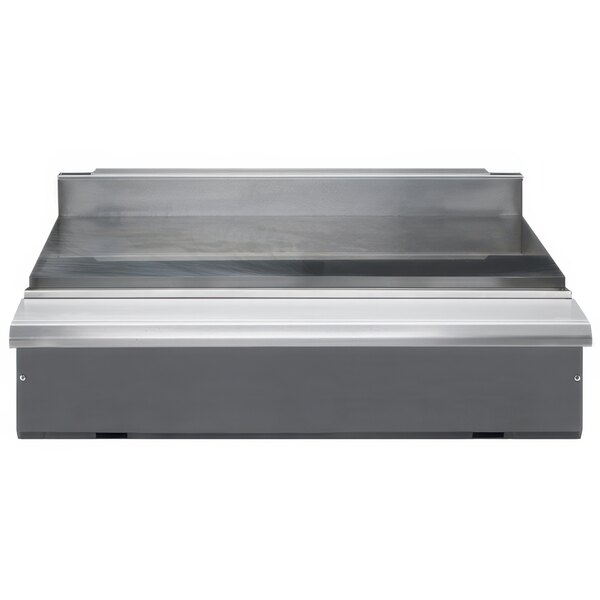 A Vulcan VWT36 stainless steel modular spreader plate.