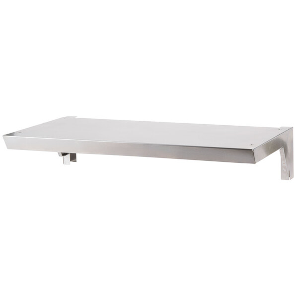 A stainless steel Vulcan RSHELF-XL36 with metal legs.