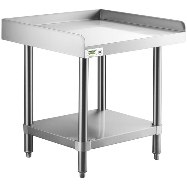 New Regency 24" x 24" Stainless Steel Work Prep Table Commercial Equipment Stand 