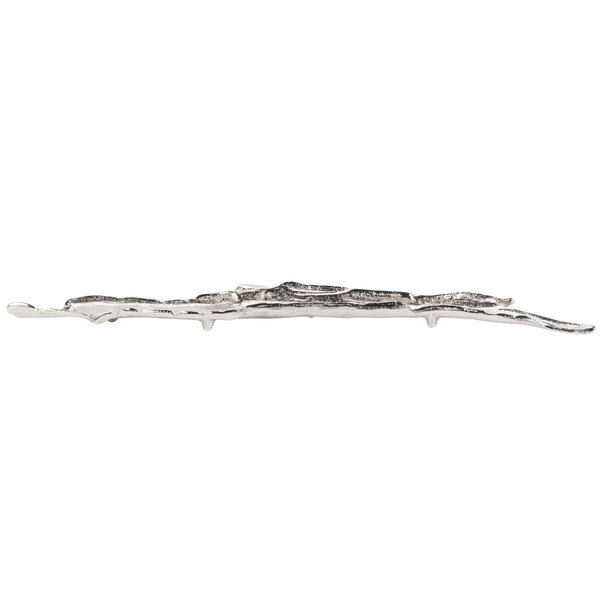 A nickel branch-shaped tray with long branches.
