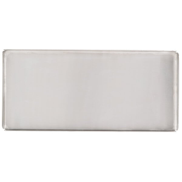 An American Metalcraft stainless steel rectangular tray.