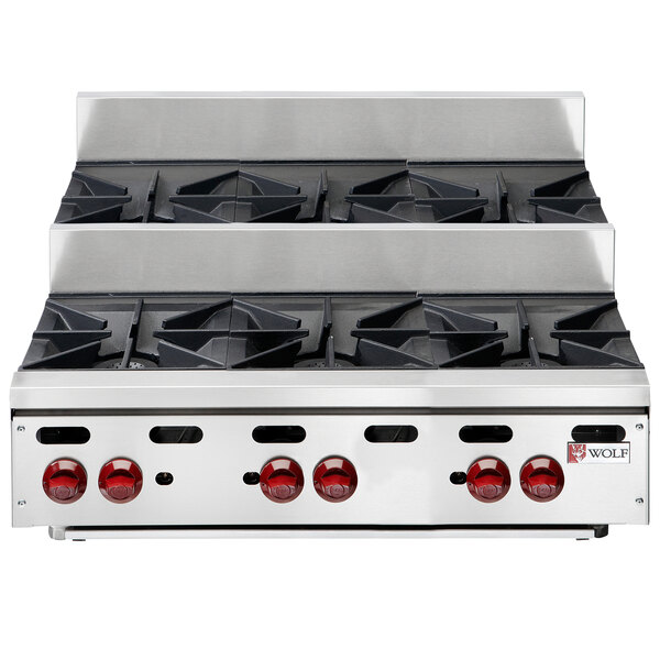 Wolf Ahp636u Lp Achiever Liquid Propane 36 6 Burner Step Up