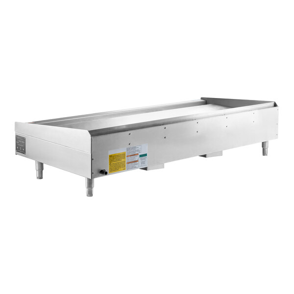 Wolf by Vulcan AGM72-NAT Natural Gas 72" Heavy-Duty Gas Countertop Griddle with Manual Controls - 162,000 BTU
