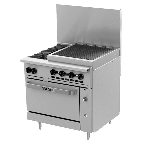 Wolf C36S2B24CBP Challenger XL Series Liquid Propane 36" Range with 2