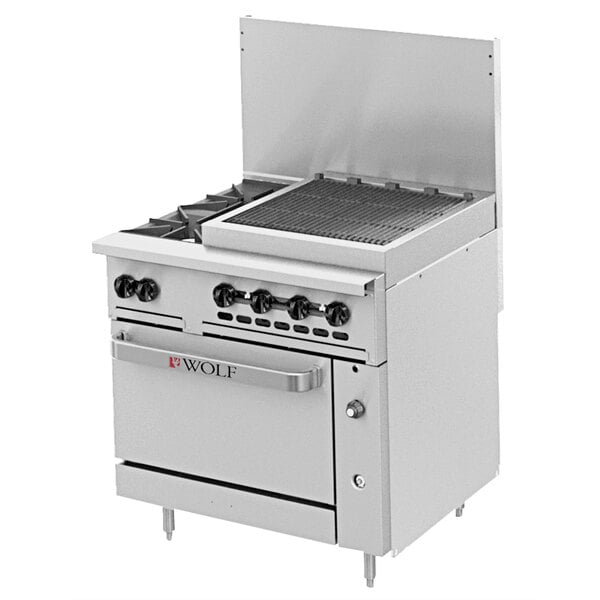 Wolf Range C36S-6B Challenger 36in GAS Range with Oven