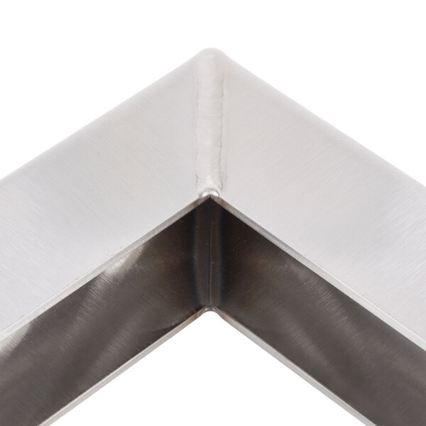 Wolf Wall Mounting Brackets in stainless steel.