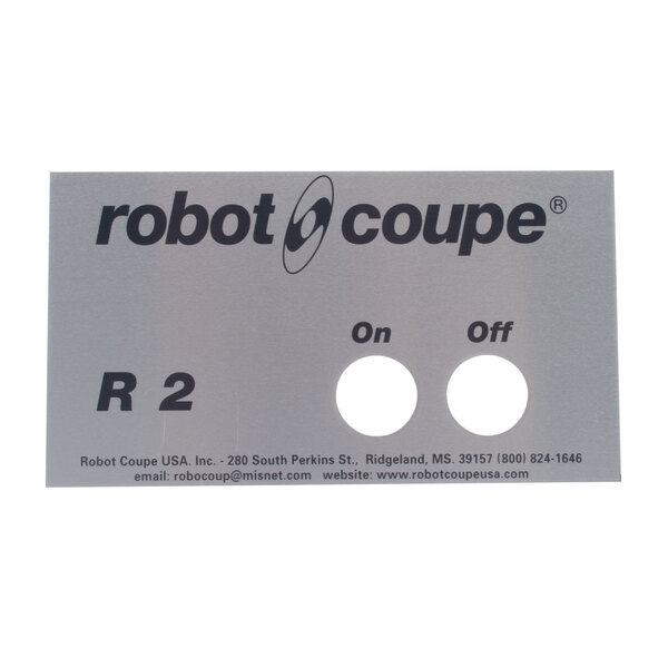 A Robot Coupe on/off switch assembly with two buttons.