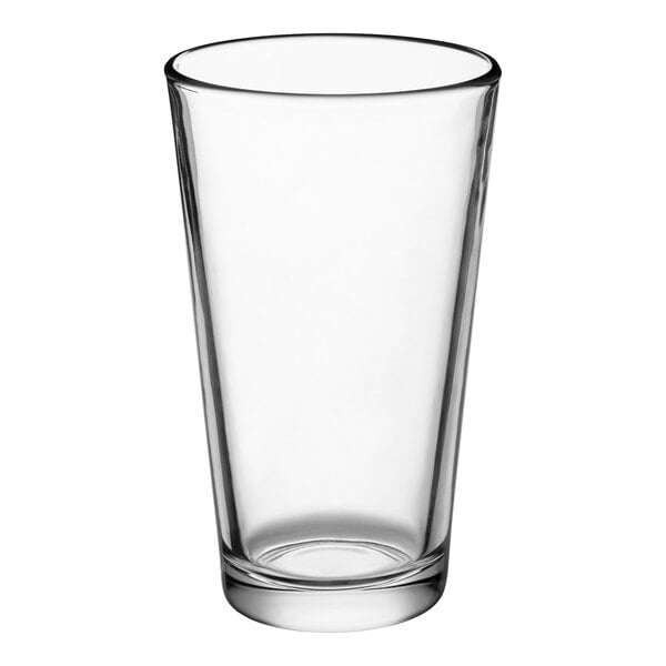 Acopa Select 16 oz. Rim Tempered Mixing Glass / Pint Glass - Sample