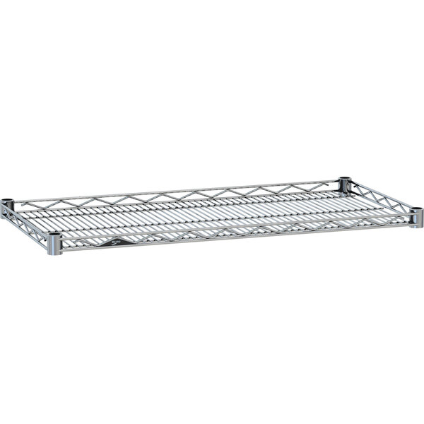 A Metro Super Erecta chrome wire shelf.