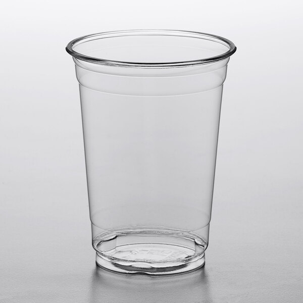 clear plastic cups