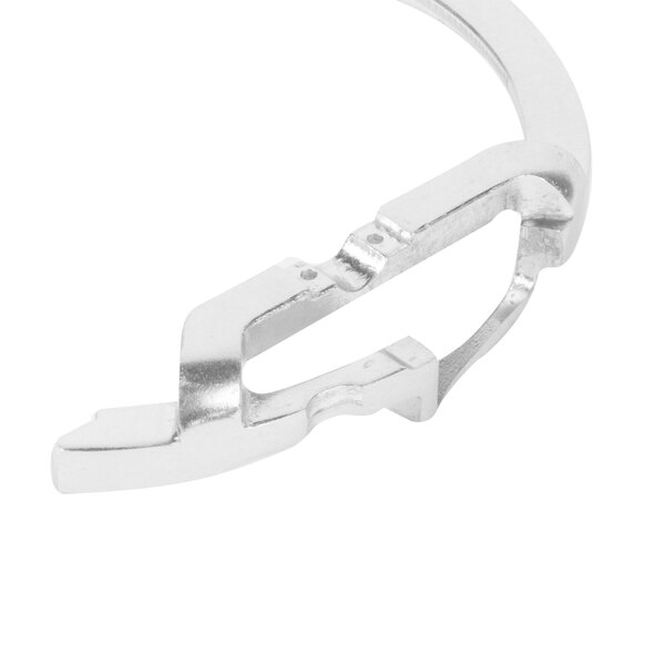 An Avantco 9" Slicer ring guard with a silver metal clip.