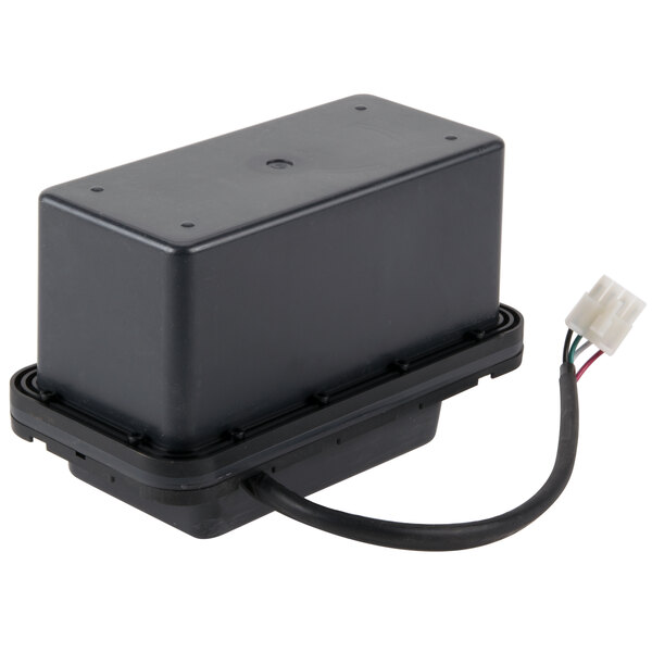 A black rectangular Hoshizaki condensate drain pump with a power cord.
