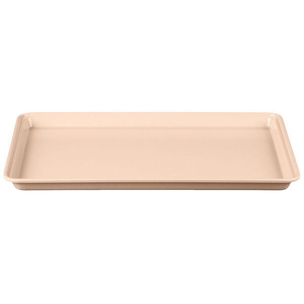 A MFG Tray rectangular fiberglass display tray with a white surface.