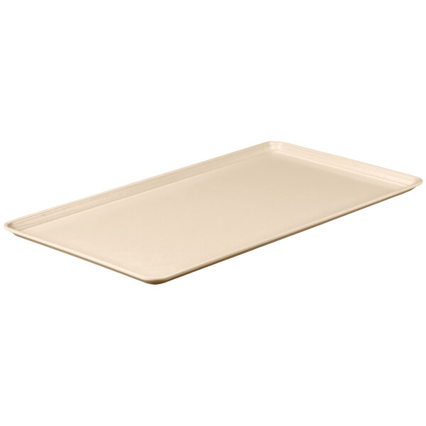 A beige rectangular MFG Tray display tray.