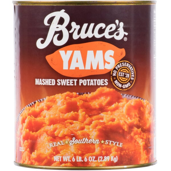 Bruce S 10 Can Mashed Sweet Potatoes 6 Case bruce s 10 can mashed sweet potatoes 6 case