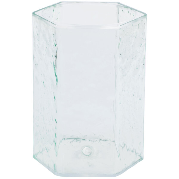 A clear acrylic chamber for a beverage dispenser.