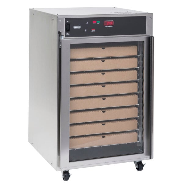 Nemco 6410 8 Rack Floor Model Pizza Holding Cabinet 120v