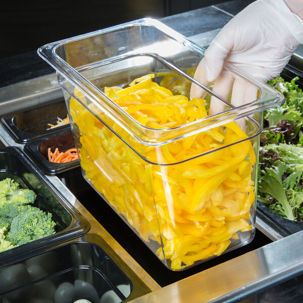 1-3-size-clear-polycarbonate-food-pan-8-deep